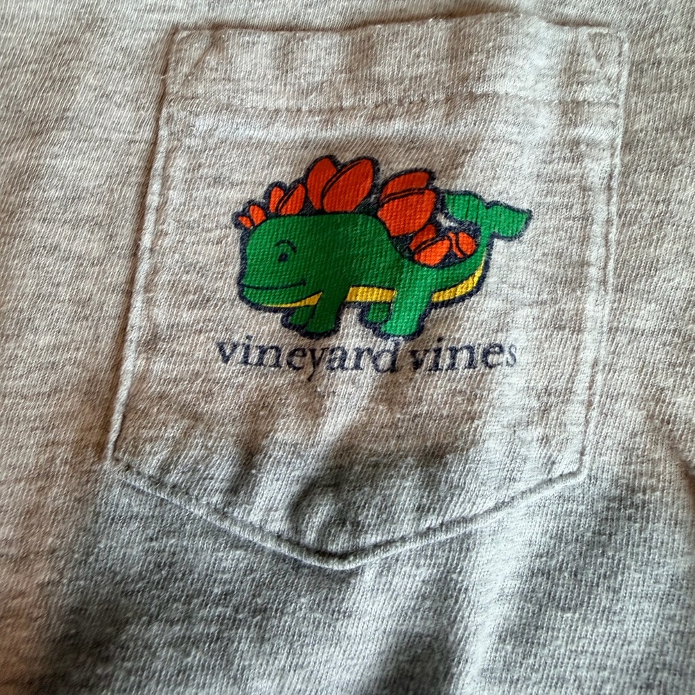 Vineyard Vines Dino Logo Cotton Tee